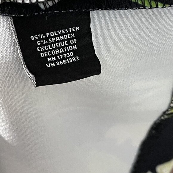 Victoria Beckham Target Size XL Black English Floral Sheath Dress - Picture 8 of 8